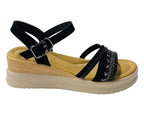 Lightweight Diamante Padded Insole Wedge Sandals - Sandals - British D'sire