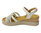 Lightweight Diamante Padded Insole Wedge Sandals - Sandals - British D'sire