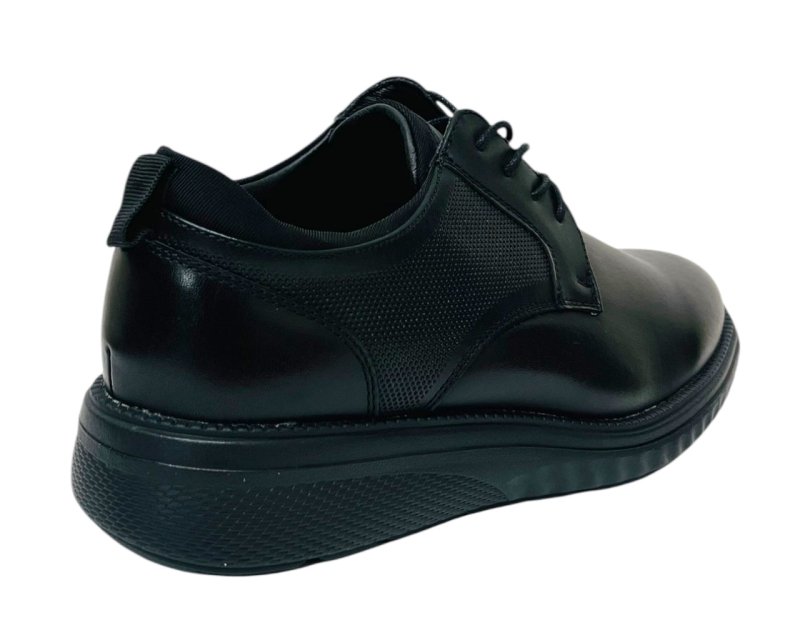 Lightweight Lace Up Faux Leather Shoes - Shoes - British D'sire