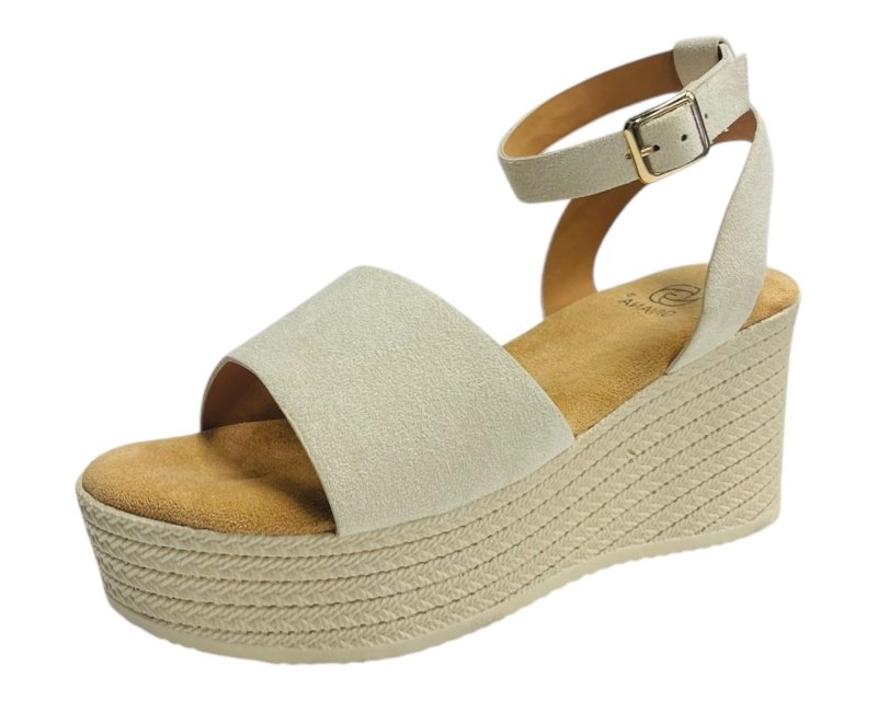 Lightweight Platform Wedge Espadrilles Sandals - Sandals - British D'sire