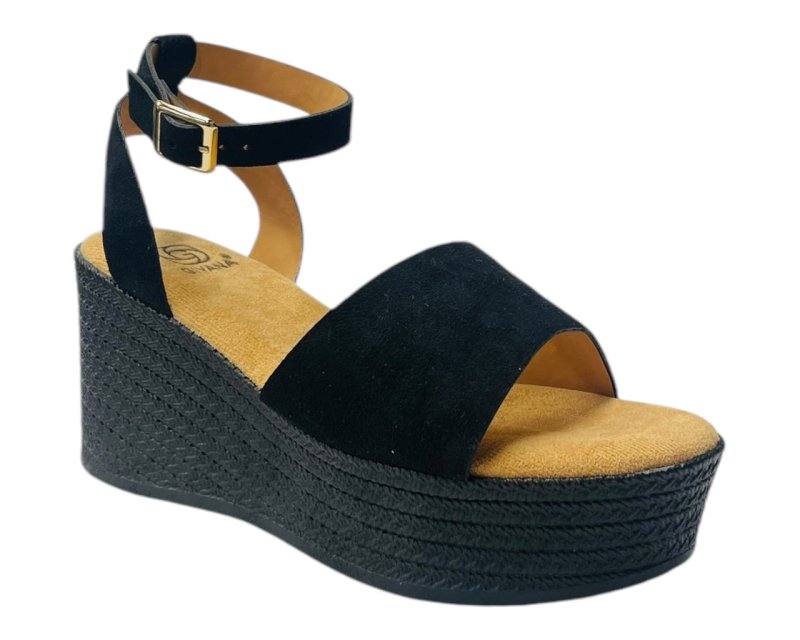 Lightweight Platform Wedge Espadrilles Sandals - Sandals - British D'sire