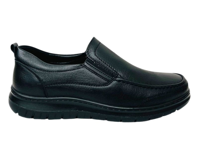 Lightweight Slip On Faux Leather Shoes - Shoes - British D'sire