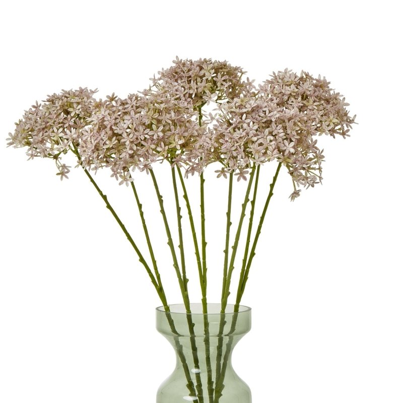 Lilac Crown Hydrangea Stem Artificial Flower Stem - Artificial Flowers & Stems - British D'sire