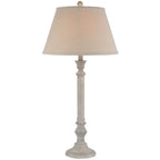 Liora Table Lamp With Linen Shade - Lamps - British D'sire