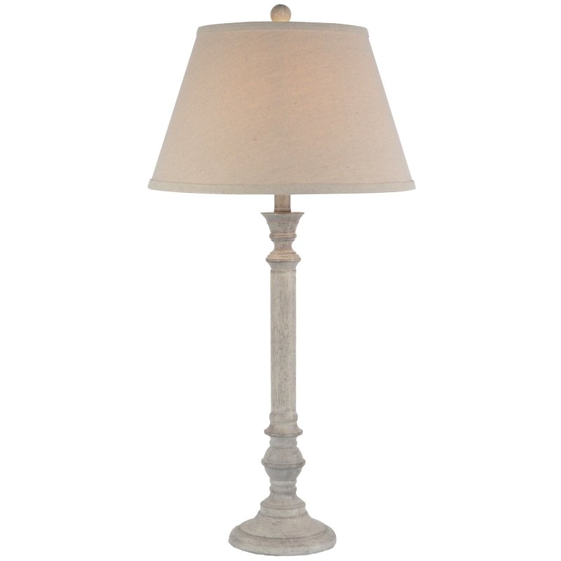 Liora Table Lamp With Linen Shade - Lamps - British D'sire