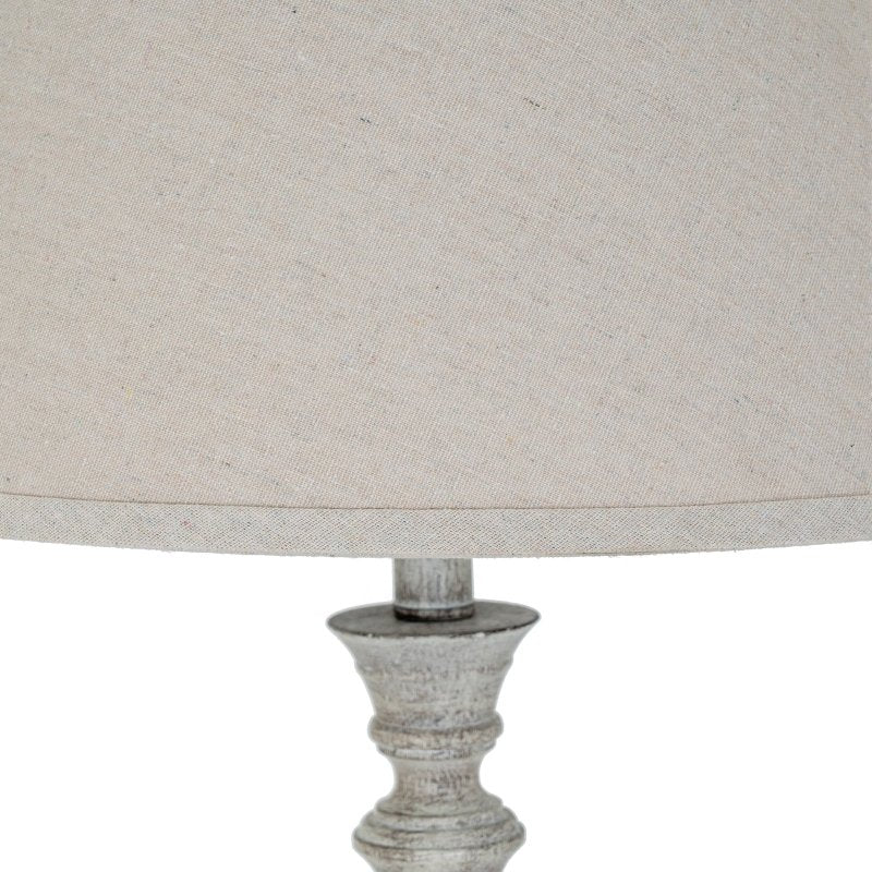 Liora Table Lamp With Linen Shade - Lamps - British D'sire