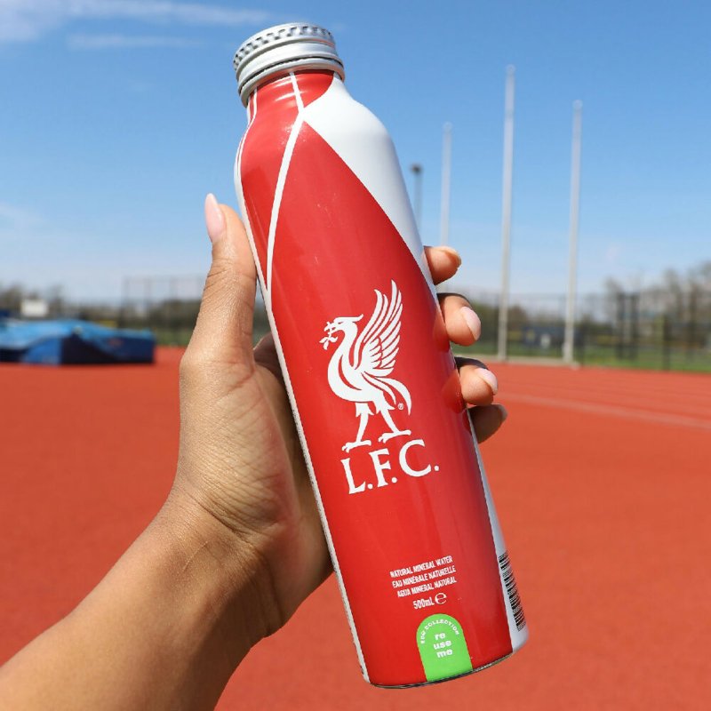 Liverpool FC Aluminum Water Bottle by Liverpool FC for Unisex - 12 x 16.9 oz Water - Water Bottles & Thermos - British D'sire
