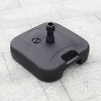 Livingandhome PP Square Plastic Water and Sand Filled Freestanding Parasol Base - Parasol Base - British D'sire