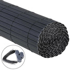 Livingandhome PVC Privacy Fence Sun - blocked Screen Panels for Balcony, 1.5*3m - Privacy Fence - British D'sire