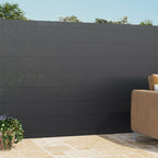 Livingandhome PVC Privacy Fence Sun - blocked Screen Panels for Balcony, 1.5*5m - Privacy Fence - British D'sire