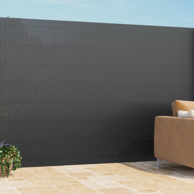 Livingandhome PVC Privacy Fence Sun - blocked Screen Panels for Balcony, 1.8*3m - Privacy Fence - British D'sire Main image