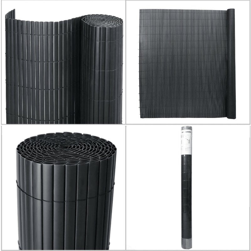 Livingandhome PVC Privacy Fence Sun - blocked Screen Panels for Balcony, 1.8*3m - Privacy Fence - British D'sire