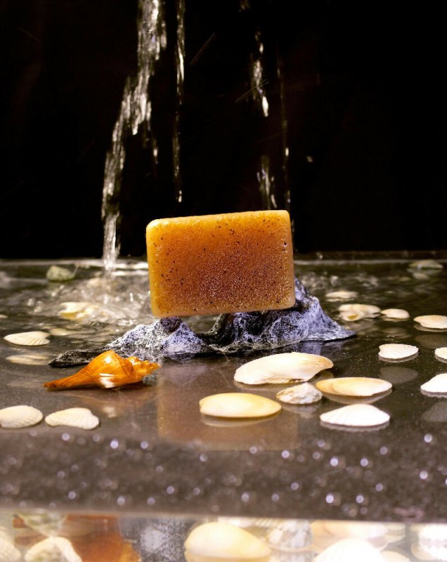 Liza Veta Exfoliating Sweet Orange & Patchouli Soap Bar - Bath & Shower - British D'sire