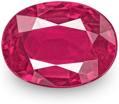 LMDPRAJAPATIS Natural AA++ Ruby Loose Cut Gem, 9.5 carats, Red, Original Unheated Untreated, Astrological Purpose Stone - Gemstones - British D'sire Main image