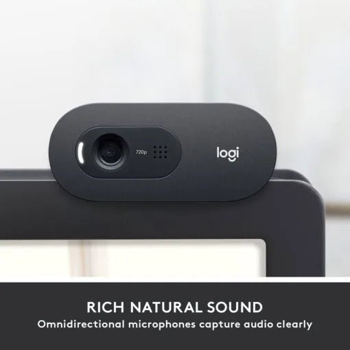 Logitech C505e HD Webcam – 720p Video - British D'sire
