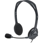 Logitech H111 3.5mm Wired Headset with Mic - British D'sire