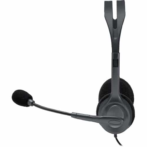 Logitech H111 3.5mm Wired Headset with Mic - British D'sire