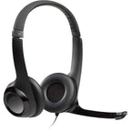 Logitech H390 USB Headset with Noise-Cancelling Mic (Black) - British D'sire