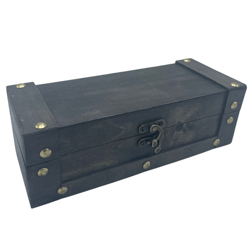 Long Tea Chest - Grey - Storage Boxes - British D'sire Main image