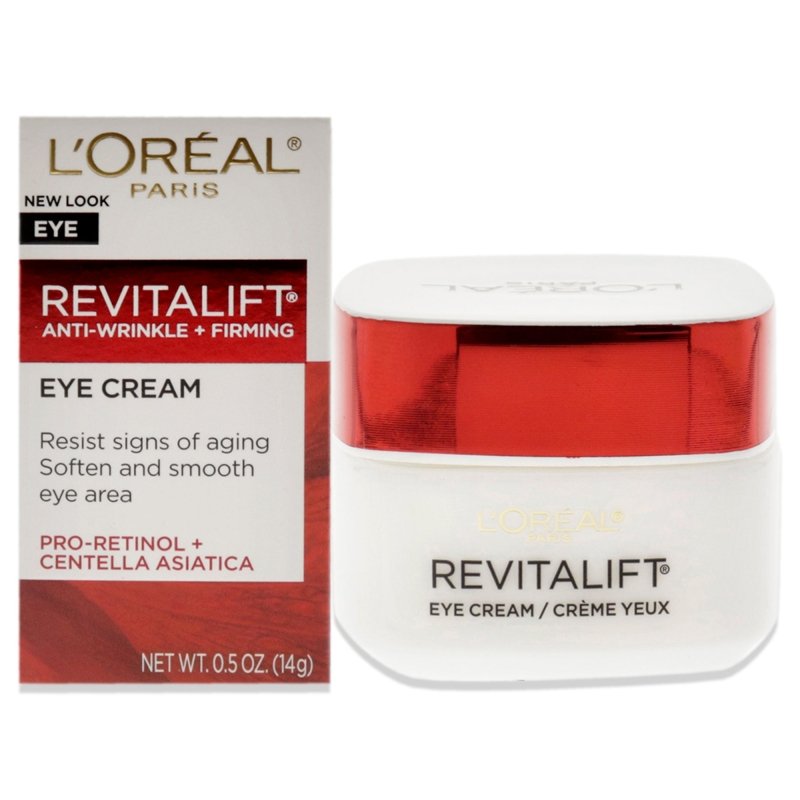 LOreal Professional - Revitalift Anti - Wrinkle Plus Firming Eye Cream for Unisex - 0.5 oz Cream - Cream - British D'sire