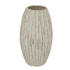 Lorenzo Large Fin Vase - Stone Ceramic Decorative Vase - Vases - British D'sire