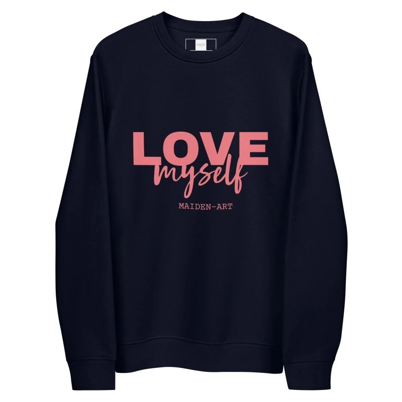 LOVE Myself Unisex eco sweatshirt - Unisex Premium Sweatshirt - British D'sire Main image