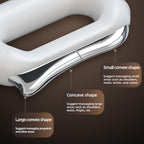 LSHOW Electric Heating EMS Meridian Dredge Fascia Knife(White) - British D'sire