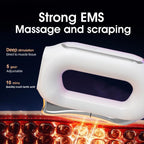 LSHOW Electric Heating EMS Meridian Dredge Fascia Knife(White) - British D'sire