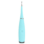 LSHOW YJK015A 3.7V USB Charging Five - speed Mode Waterproof Household Electric High - frequency Vibration Teeth Polisher(Blue) - British D'sire