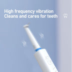 LSHOW YJK108 Multi - function Facial Cleansingand Teeth Cleaning Instrument with LED Auxiliary Light(Black) - British D'sire