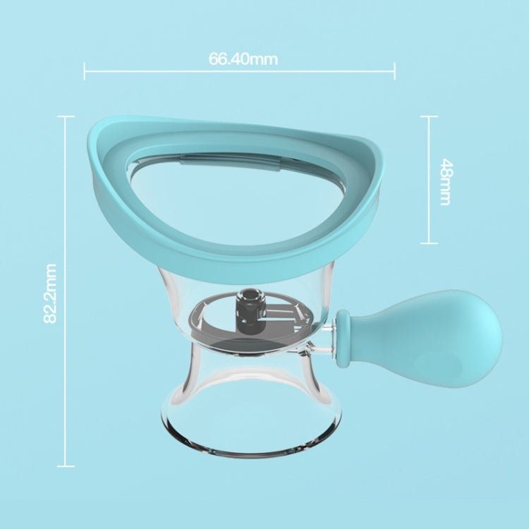 VITRAX - LSHOW YJK121 Eye Wash Cup – 82mm – Soft Squeeze Eyewash Tool – For Gentle Eye Rinsing – Silicone + PC – Compact, Travel-Friendly, Skin-Safe – Blue. Secondary image