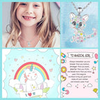 Luckimoli Cat Necklace for Girls Crystal Pendant Necklaces Cat Lover Gifts Jewelry Gifts for Girls Daughter Granddaughter Niece Birthday - Necklaces - British D'sire