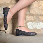 Lumiere - Black Multi Stingray - Ballerina - British D'sire