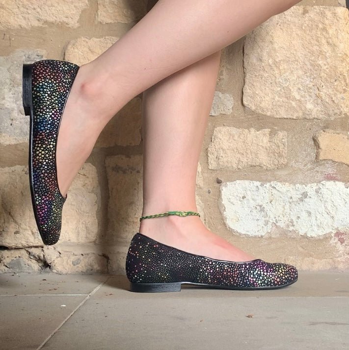 Lumiere - Black Multi Stingray - Ballerina - British D'sire