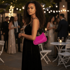 Luna - Fuchsia small handbag - Accessories - British D'sire