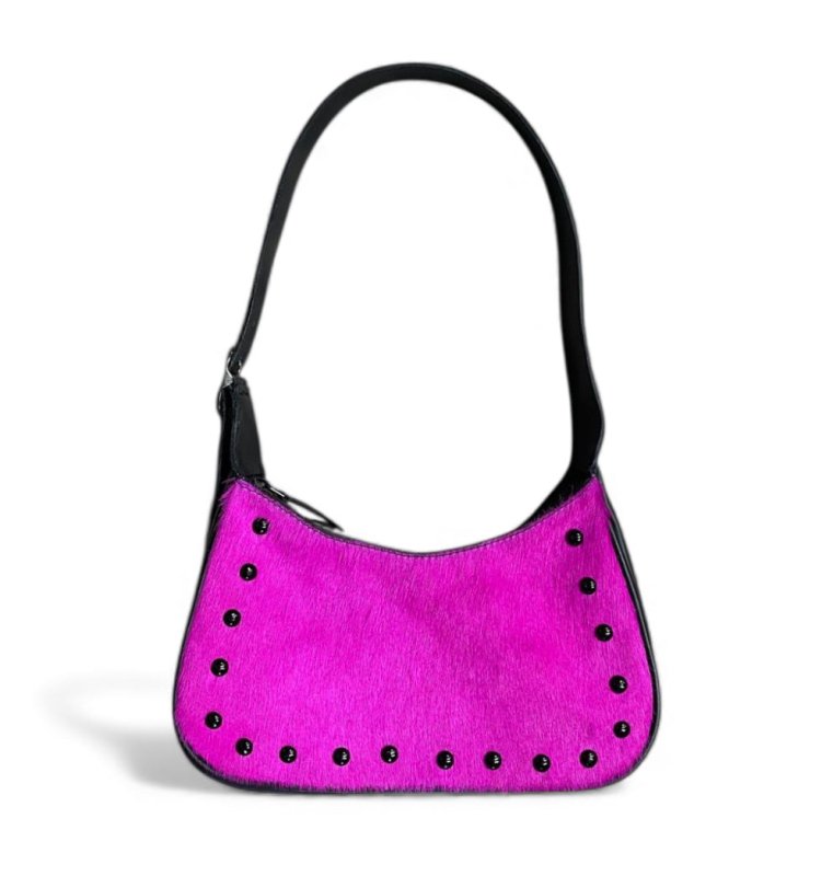 Luna - Fuchsia small handbag - Accessories - British D'sire