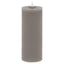 Luxe Collection Melt Effect 3.5x9 Grey LED Wax Candle - Candles - British D'sire