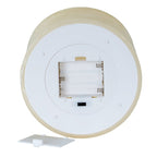 Luxe Collection Melt Effect 3x6 Taupe LED Wax Candle - Candles - British D'sire