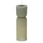 Luxe Collection Natural Glow 2.75x10 Grey Carved LED Candle - Candles - British D'sire