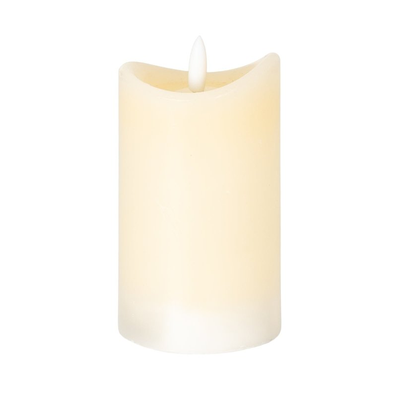 Luxe Collection Natural Glow 2.75x5 Cream Melted LED Candle - Candles - British D'sire