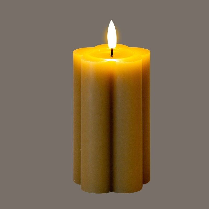Luxe Collection Natural Glow 2.75x5 Stone LED Candle - Candles - British D'sire