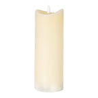 Luxe Collection Natural Glow 2.75x8 Cream Melted LED Candle - Candles - British D'sire