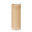 Luxe Collection Natural Glow 2.75x8 Taupe Melted LED Candle - Candles - British D'sire