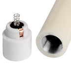 Luxe Collection Natural Glow S/ 2 Ivory LED Dinner Candles - Candles - British D'sire