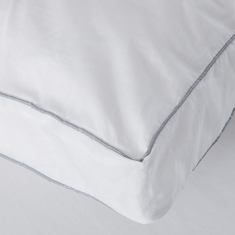 Luxury 100% Cotton Side Sleeper Box Edge Pillow - British D'sire