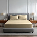 Luxury 200TC Soft Touch Fitted Sheet Bed Linen 40cm Extra Deep Skirt - British D'sire