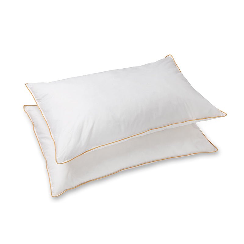 Luxury Goose Feather And Down Pillow (Pair) - British D'sire Main image