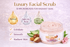 Luxury Retinal Facial Scrub Cream Diminishes fine lines, wrinkles, blemishes, and age spots - RETINOL Powerful FACIAL SCRUB CREAM - British D'sire