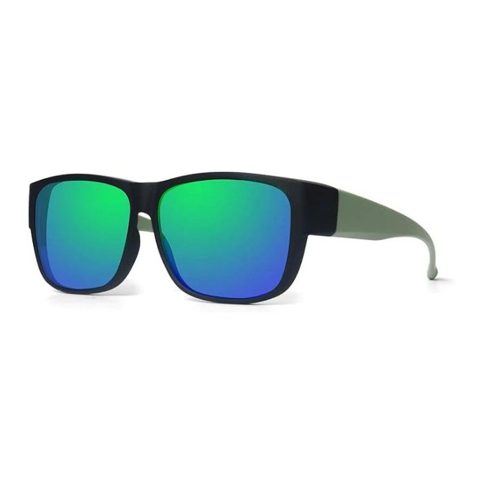 LVIOE Over Glasses Fit-over Sunglasses for Women/Men, Wrap Around Polarised Sunglasses for Driving UV Protection - British D'sire