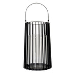 Lynk Large Lantern With Handle And Glass Candle Holder - Candle Holder - British D'sire